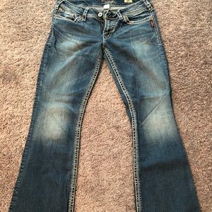 Silver jeans